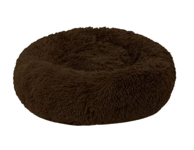 Cama Perro Mascota Antiestres Felpa 90cm